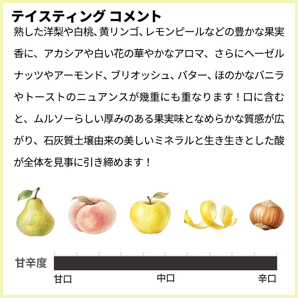 ムルソー ヴュー クロ デュ シャトー ド シトー モノポール(単独所有畑産)2024 蔵出し限定品 シャトー ド シトー元詰 自然派 ビオ ukigoods-10032405 愛あるしんちゃんショップ サンプル画像3