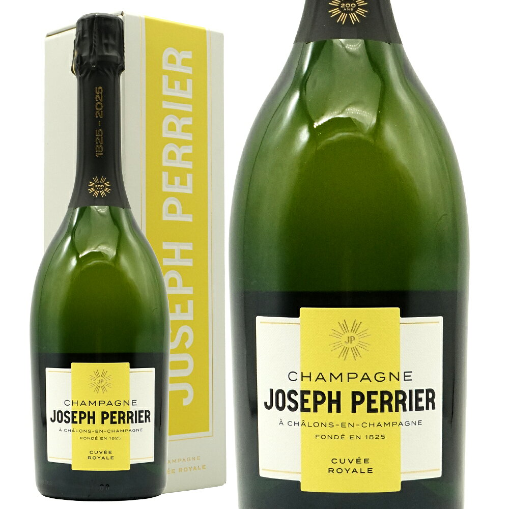 ジョセフ ペリエ シャンパーニュ ブリュット キュヴェ ロワイヤル AOCシャンパーニュ 箱付 ギフト 白 泡 シャンパン シャンパーニュ スパークリング 750ml ukigoods-10007491 愛あるしんちゃんショップ パッケージ画像