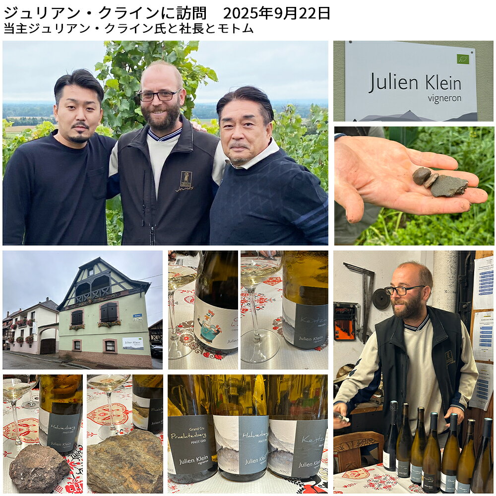 アルザス グラゼール リースリング 2021 蔵出し品 ドメーヌ ジュリアン クライン元詰 自然派 ビオロジック ヴァン ナチュール 白 辛口 ukigoods-10024837 愛あるしんちゃんショップ サンプル画像2