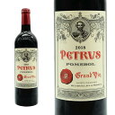 シャトー ペトリュス 2018 超希少 蔵出し限定 AOCポムロール 世界最高峰ワインのひとつ シャトー元詰 ムエックス家 赤ワイン 750ml