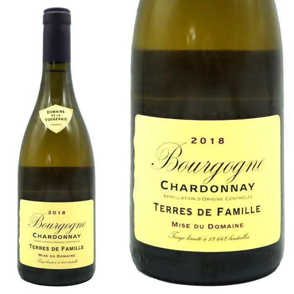 ブルゴーニュ シャルドネ テール ド ファミーユ 白 2018 ドメーヌ ド ラ ヴージュレー元詰 6本以上ご購入で送料・代引無料のサムネイル