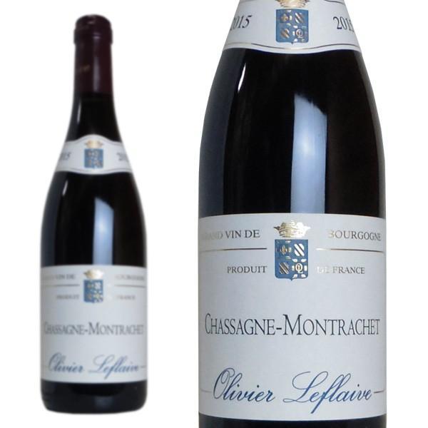 シャサーニュ・モンラッシェ ルージュ 2015年 オリヴィエ・ルフレーヴ 750ml （フランス ブルゴーニュ 赤ワイン） 家飲み