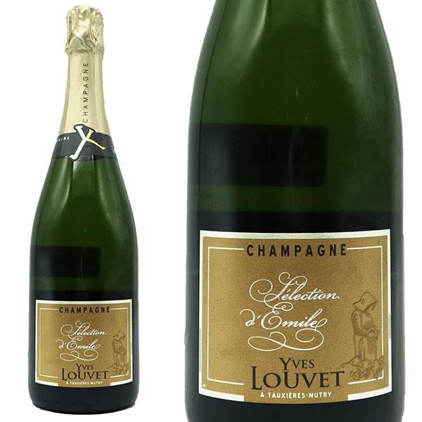 シャンパン イヴ ルーヴェ プルミエ クリュ セレクション デミル ブリュット 750ml 正規 （フランス シャンパーニュ 白 箱なし）