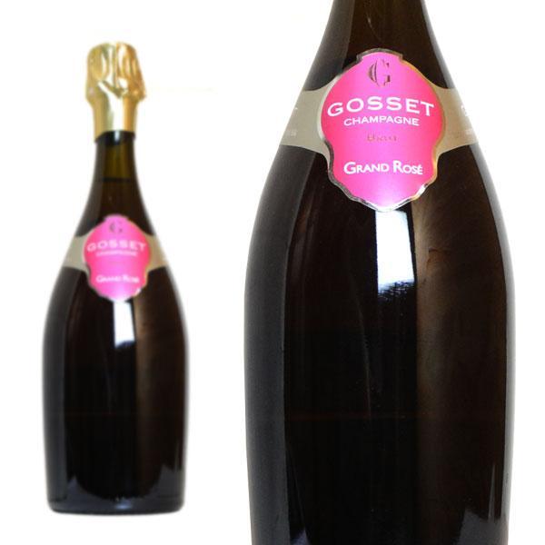 ゴッセ グラン ロゼ ブリュット シャンパーニュ 正規品 フランス シャンパン 泡 辛口 ロゼ 750ml