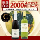 【よりどり4セットご購入で送料無料 A〜Jセット(全10種)】うきうきワインの玉手箱厳選!スタッフ厳選2000円シリーズワインセット(白1本、泡1本)(Cセット...