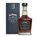 【豪華箱入 正規品】ジャック ダニエル シングル バレル セレクト 貯蔵棚番号 樽番号 瓶詰年月日入り テネシー ウイスキー ジャックダニエル蒸留所