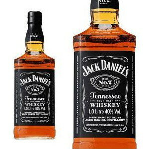 あす楽 正規品 1000ml ジャック ダニエル ブラックラベル オールド No.7 テネシーウイスキー ジャック ダニエル 正規 1000ml 40％ ハードリカー 大容量