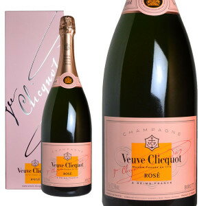 ヴーヴ クリコ ローズラベル ポンサルダン ブリュット ロゼ N.V 正規 箱付 マグナム 1500ml シャンパン シャンパーニュ (ヴーヴ クリコ) (ヴーヴクリコ) (ブーブクリコ)Veuve Clicquot Champagne Ponsardin Rose Label M.G AOC Rose Champagne