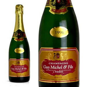 シャンパン ギィ・ミッシェル ブリュット ミレジム 1996年 750ml （フランス シャンパーニュ 白 箱なし）