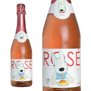 リサとガスパール ロゼ セック ロゼ スパークリング ワイン コンパニー フランセーズ デ ヴァン(C.F.G.V.) 今、話題騒然のリサとガスパールのワインGASPARD ET LISA Rose Sec Rose Sparkling Wine【eu_ff】