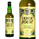 【正規品】インバーハウス グリーンプレイド ブレンデッド スコッチ ウイスキー 700ml 40％ ハードリカーINVER HOUSE GREEN PLAID BLENDED SCOTCH WHISKY 700ml 40%