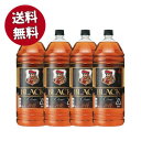 【送料無料 4本セット】ブラックニッカ クリア 4000ml×4本 ケース [4本入り] ブレンデッド ウイスキー ニッカウイスキー 正規品 4000ml 37％ 4L 大容量BLACK NIKKA CLEAR BLENDED WHISKY