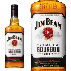 【正規品 1000ml】ジムビーム バーボン ウイスキー ケンタッキー ジェームズ ビーム 1000ml 40％JIM BEAM BOURBON WHISKY KENTUCKY JAMES B-BEAM 1,000ml 40%