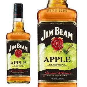 【正規品】ジムビーム アップル フレーバー ウイスキー 正規 バーボン リキュール 700ml 35％ ハードリカーJIMBEAM APPLE FLAVOR WHISKY BOURBON LIQUEUR 700ml 35％【wineuki_JBA】