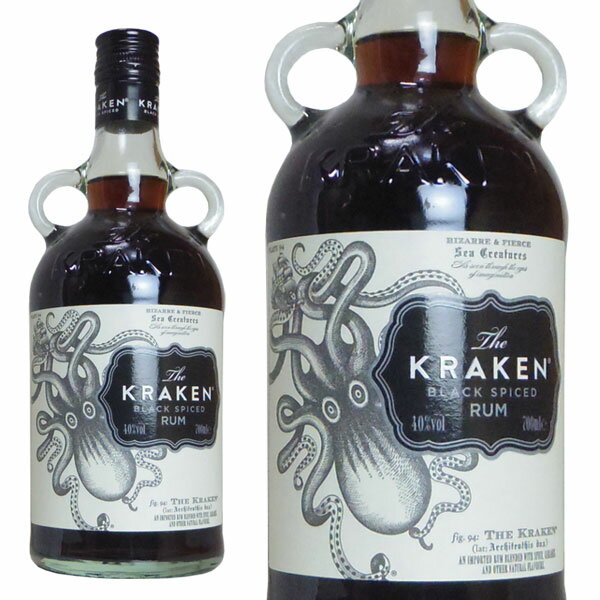 [正規品]ザ クラーケン ブラック スパイス ラム 700ml 40％THE KRAKEN BLACK SPIDED RUM 700ml 40%