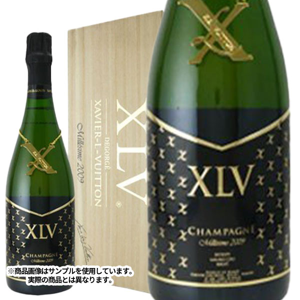 【送料無料】XLVシャンパーニュ ブジー グラン クリュ ブリュット ミレジメ 2009年 豪華ギフト箱入り AOCグラン クリュ ミレジム シャンパーニュ 正規代理店輸入品XLV Champagne BOUZY Grand Cru Brut Millesime 2009 AOC Grand Cru Millesime Champagne Gift 【eu_ff】