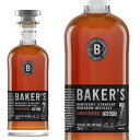 【正規品】[新デザイン]ベーカーズ 7年 2020 ケンタッキー ストレート バーボン ウイスキー 750ml 53％BAKER'S AGED 7 YEARS KENTUCKY STRAIGHT BOURBON WHISKY 750ml 53%