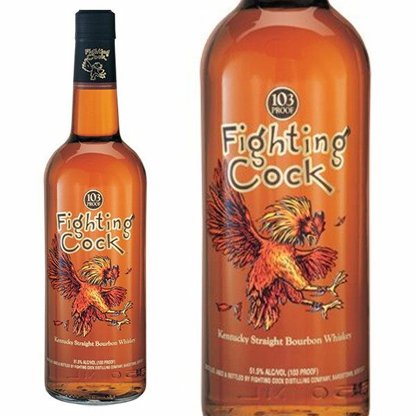 【正規品】ファイティング コック ケンタッキー バーボン ウイスキー 750ml 51.5％FIGHTING COCK KENTUCKY BOURBON WHISKY 750ml 51.5%