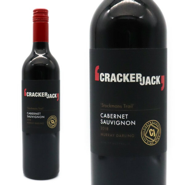 クラッカー ジャック カベルネ ソーヴィニヨン 2018年 マレー ダーリング産100％(赤ワイン 辛口 750ml）Cracker Jack Cabernet Sauvignon 2018