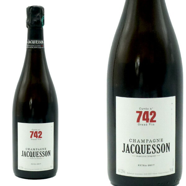 ジャクソン シャンパーニュ キュヴェ No.742 エクストラ ブリュット 2014メイン AOCシャンパーニュ ジャクソン 750mlJacquesson Champagne Cuvee 742 Extra Brut 2014 Degorge Fevrier 2019 Dos 1.5g/L AOC Champagne