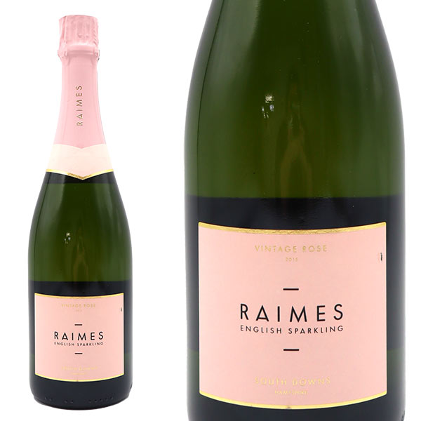 ライムズ ヴィンテージ ロゼ 2015 メソッド トラディショナル 高級シャンパン2次発酵方式 自社畑100％ 39ヶ月熟成 イギリス 高級シャンパン方式 スパークリングワイン 正規品 白ワイン 辛口　750mlRaimes Vintage Rose 2015 Raimes Family England Rose Sparkling Wineのサムネイル