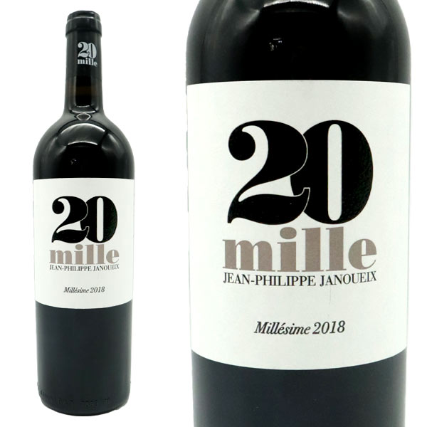  ߥ 20 mille 2018  եå ̥ȸ Ķեܥǥ   100 750ml ֥磻 ɸ20mille Millesime 2018 Jean Philippe Janoueixeu_ff