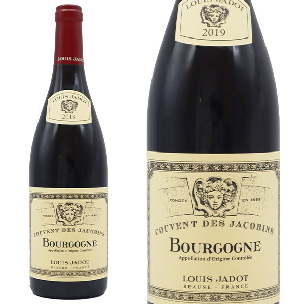 ブルゴーニュ ルージュ クーヴァン デ ジャコバン 2019 ルイ ジャド 正規 赤ワイン 750mlBourgogne Rouge Couvent des Jacovins 2019 LOUIS JADOT AOC Bourgogne【eu_ff】