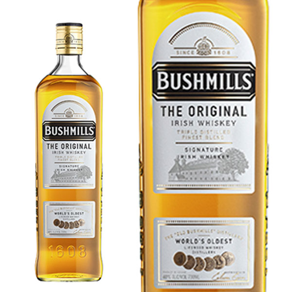 ʡۥ֥åߥ륺  ꥸʥ å  700ml 40  ϡɥꥫBUSHMILLS THE ORIGINAL IRISH WHISKY 700ml 40%