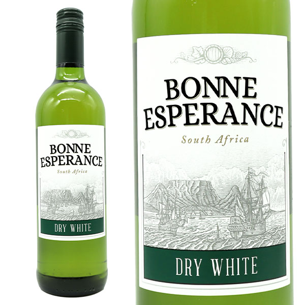 ボン エスペランス 白 N.V 辛口 白 750ml 南アフリカ 西ケープ州 ケイ ダブリュー ヴィKWV Bonne Esperance White