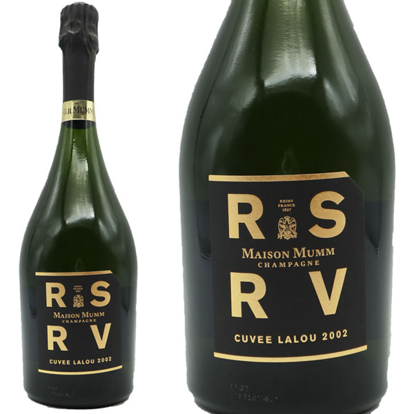 マム シャンパーニュ RSRV キュヴェ R(ルネ) ラルー プレステージ ブリュット ミレジム 2002年 AOCミレジム シャンパーニュ(正規代理店輸入品)