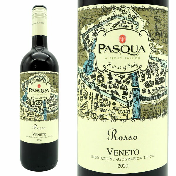 ѥ å ǥ ͥ 2020 ֥磻 ɸ 饤ȥܥǥ 750ml ꥢ ͥȽPASQUA Rosso Del Veneto 2020eu_ff