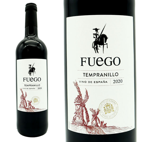 【666均】フェーゴ テンプラニーリョ ティント 2020 D.Oラ マンチャ グラン シェ ド フランス社 ワインFuego Tempranillo Tinto 2020 D.O LA MANCHA【eu_ff】