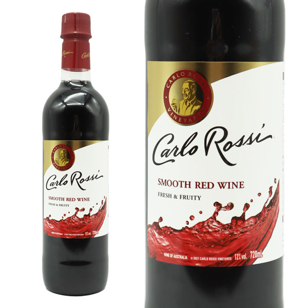 【ペットボトル】カルロ ロッシ オーストラリア レッド 辛口 ライトボディ E&J ガロ ワイナリーCarlo Rossi Australia Red E&J Gallo Winery
