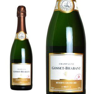 ゴセ(ゴッセ)ブラバン シャンパーニュ レゼルヴ ブリュット グラン クリュ 特級 R.M.生産者元詰GOSSET BRABANT Champagne Reserve Brut Grand Cru R.M AOC Champagne Grand Cru