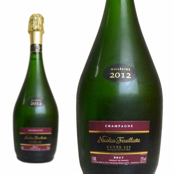 シャンパン ニコラ・フィアット キュヴェ 225 ブリュット ミレジム 2012年 750ml （フランス シャンパーニュ 白）