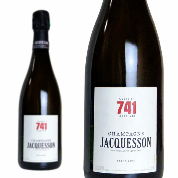 ジャクソン シャンパーニュ キュヴェ No.741 エクストラ ブリュット (2013メイン) AOCシャンパーニュ ジャクソン社 泡 白 シャンパン ワイン 辛口 750mlJacquesson Champagne Cuvee 741 Extra Brut (2013) Degorge Juillte 2017 Dos 2.5g/L AOC Champagne