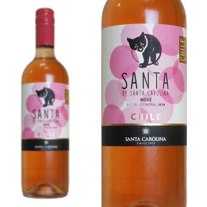 サンタ・バイ・サンタ・カロリーナ ロゼ 2020年 （チリ ロゼワイン）｜500円均一ワイン