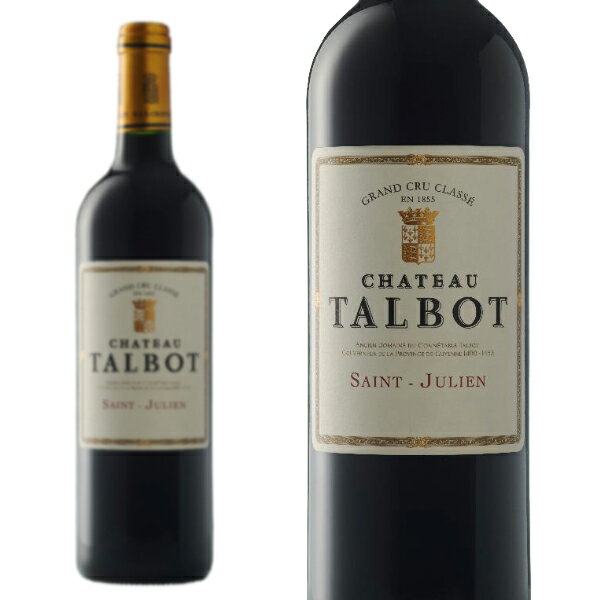 シャトー タルボ 2016年 AOCサンジュリアン メドック グラン クリュ クラッセ 格付第4級Chateau TALBOT 2016 AOC Saint-Julien (Grand Cru Classe du Medoc en 1855)