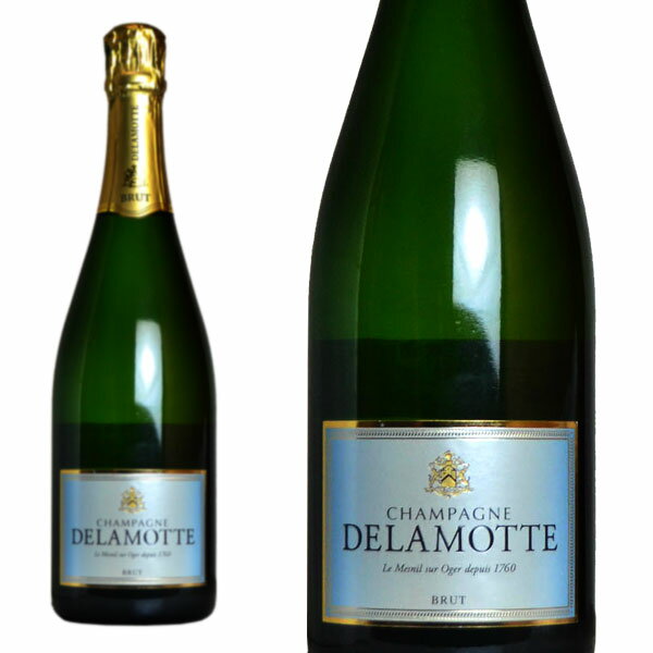 ドゥラモット シャンパーニュ ブリュット(ドゥラモット社) ル メニル シュール オジェ AOCシャンパーニュDelamotte Champagne Brut (Le Mesnil sur Oger)【eu_ff】