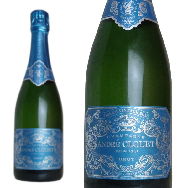 アンドレ クルエ シャンパーニュ グラン クリュ ドリーム ヴィンテージ 2013年 蔵出し品 バージョン2 ANDRE CLOUET Champagne Grand Cru Brut Dream Vintage 2013 AOC Millesime Grand Cru Champagne Ver.2【eu_ff】