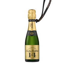 ニコラ フィアット ワンフォー ブリュット ミニ シャンパーニュ 200ml AOCシャンパーニュ 辛口 白Nicolas Feuillatte One Four Brut　mini champagne AOC champagne ミニスパーク【eu_ff】