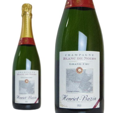 シャンパン アンリエ・バザン グラン・クリュ ブラン・ド・ノワール ブリュット 750ml (フランス シャンパーニュ 白 箱なし)