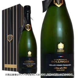 【豪華木箱入】ボランジェ ヴィエイユ ヴィーニュ フランセーズ ブリュット ミレジム 2009年 ブラン ド ノワール シリアルナンバー入り 正規Bollinger Vieilles Vignes Francaises Brut Millesime 2009 AOC Champagne (Blanc de Noirs) (Millesime) Gift Box 【eu_ff】