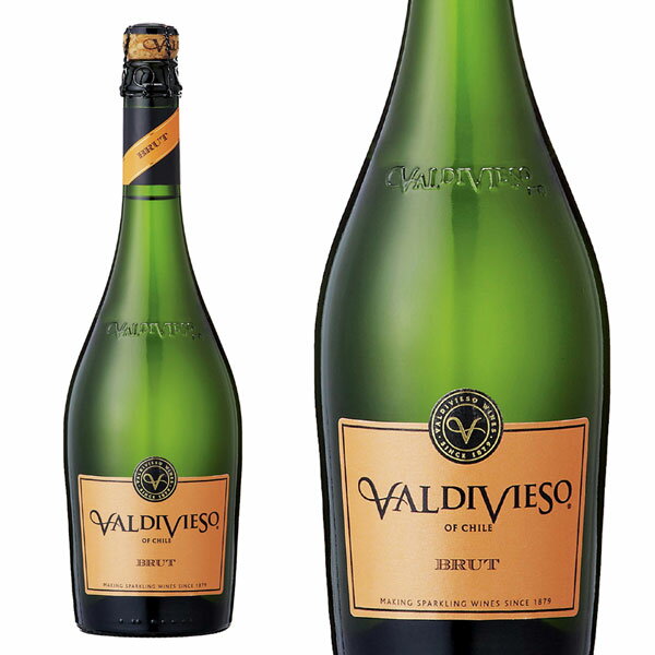 バルディビエソ ブリュット スパークリングワイン チリ 辛口 セントラル ヴァレー 750mlVina Valdivieso Brut Sparkling Wine Chili