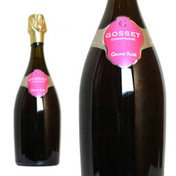 ゴッセ グラン ロゼ ブリュット シャンパーニュ 正規品 フランス シャンパン 泡 辛口 ロゼ 750mlGOSSET Champagne Grand Rose Brut AOC Rose Champagne【eu_ff】