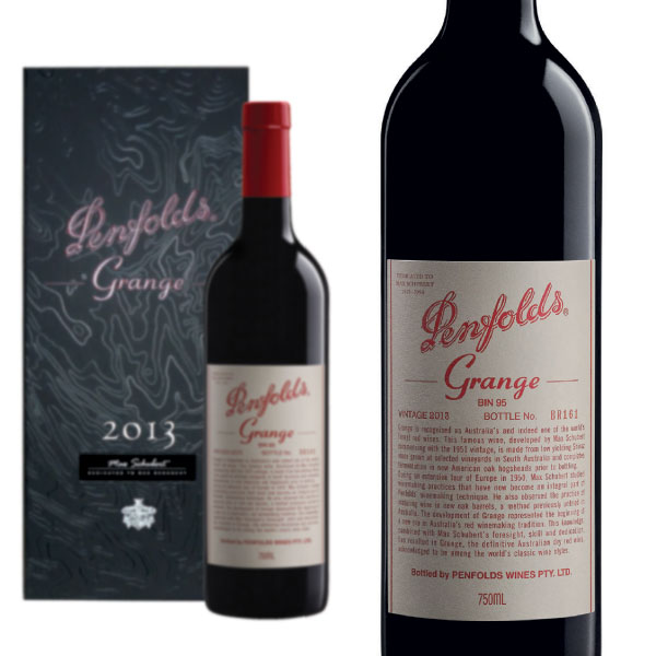 【豪華箱入】ペンフォールズ グランジ 2013 ペンフォールズ社 正規品 豪華ギフトボックス入り (ギフト箱入) 赤ワイン ワイン 辛口 フルボディ 750mlPenfolds Grange [2013] Penfolds Wines with Gift Box