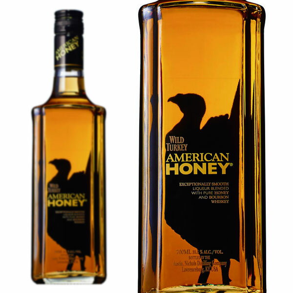 ワイルドターキー アメリカンハニー 正規代理店輸入品 バーボン リキュール 700ml 35％ ハードリカーWILD TURKEY AMERIVAN HONEY BORBON LIQUEUR 700ml 35%【wineuki_WAA】