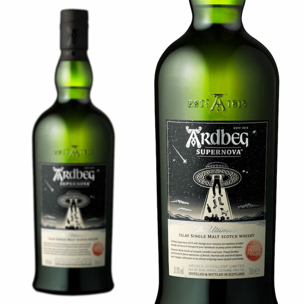 アードベッグ スーパーノヴァ 2019 アイラ シングル モルト スコッチ ウイスキー ノンチルフィルター 700ml 53．8％ARDBEG SUPERNOVA ISLAY SINGLE MALT SCOTCH WHISKY