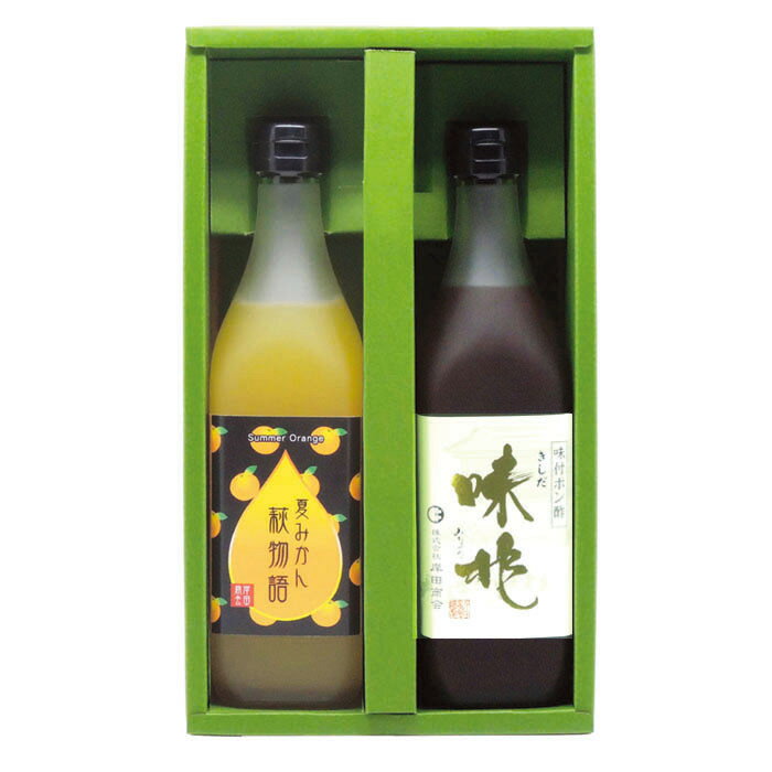 岸田味付けポン酢 味兆(みちょう)・濃縮ジュース 萩物語500ml 2本セット #贈り物 #山口県のお土産 #萩のお土産 創業大正12年岸田ポン酢 #お手軽鍋 ...