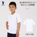 【★半額★楽天スーパーSALE】虫刺され　蚊　体操服　Tシャツ　スポーツ　虫を寄せ付けにくい加工をした体操服　120cm　130cm　140cm　150cm　160cm　1210160 フットマーク　FOOTMARK　日焼け　UVカット　紫外線